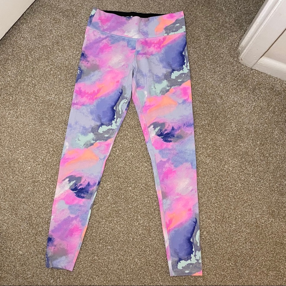 Pink yoga pants